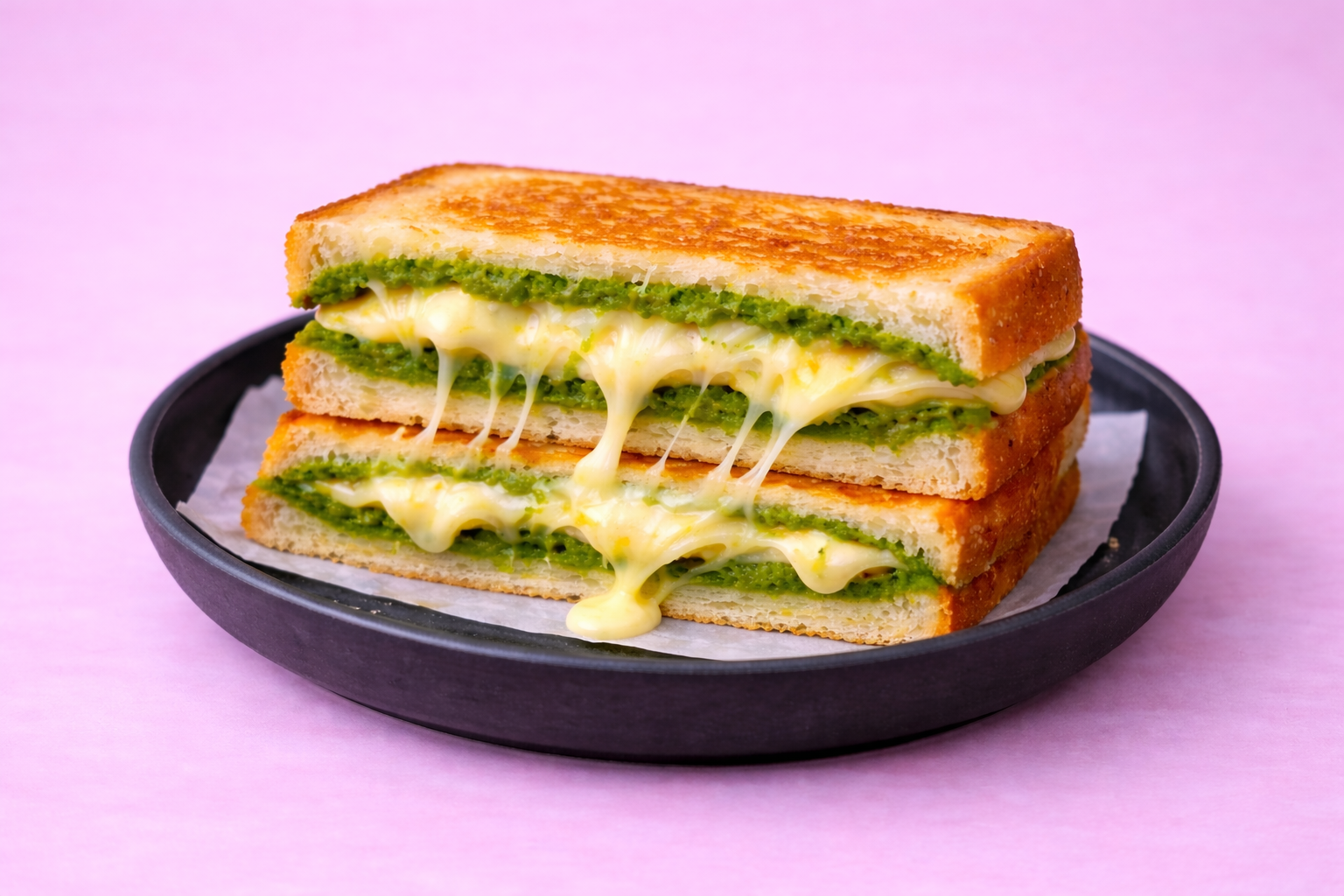 Cheese Chutney Sandwich (Mumbai Street Classic)